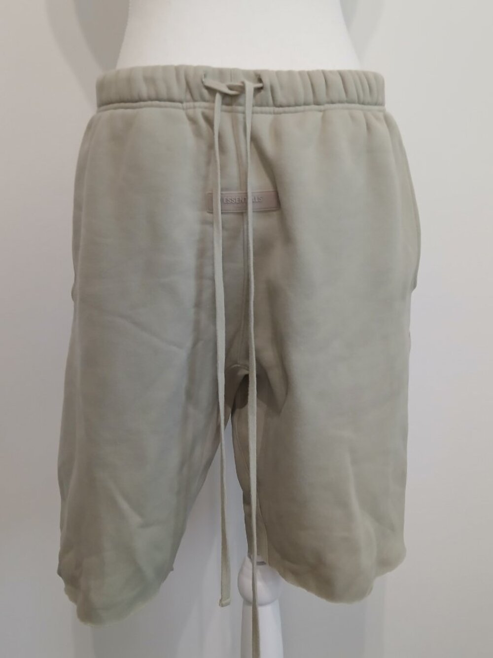 Fear of God ESSENTIALS Seafoam Green Fleece Sweat Shorts Size Medium
